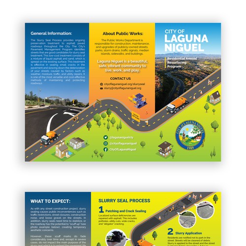 Road construction brochure 