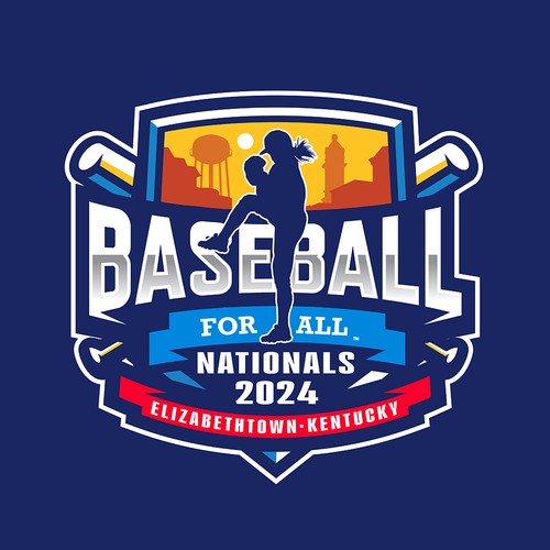 logo for kids baseball tournament