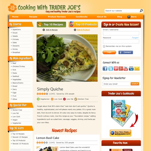 Cooking with Trader Joe's Design