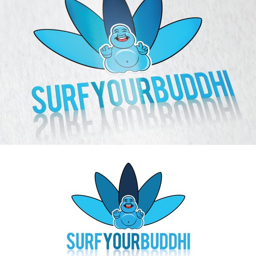 Surf Your Buddhi - Lifestyle, Health and Well-Being Coach - Logo Design