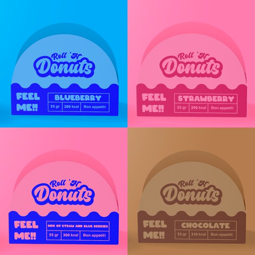 Logo & Packaging For A Donut Shop