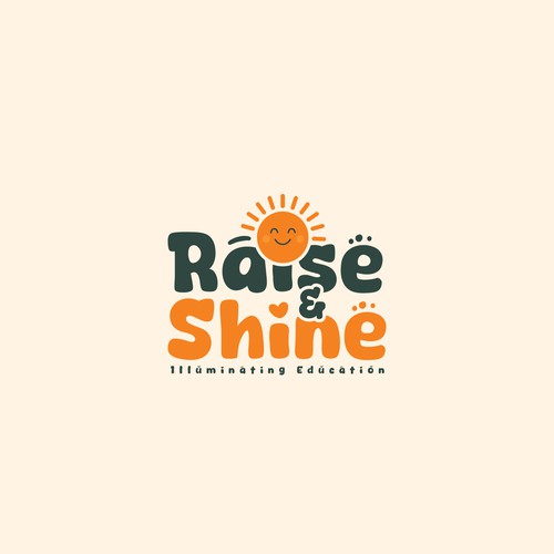 Logo for Raise & Shine - Illuminating Education (Retail site to fundraise for schools)