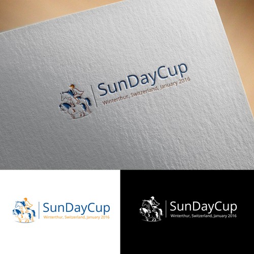 Logo Design for SunDayCup Showjumping