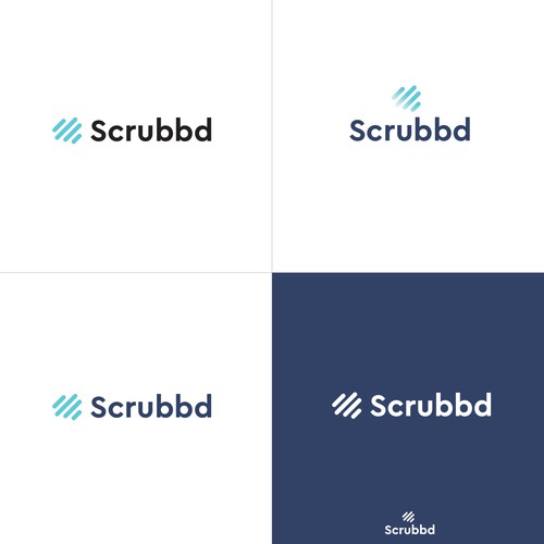 Logo for cleaning items company