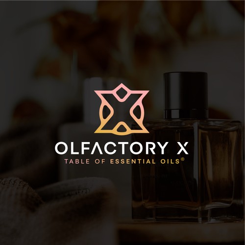 Bold and Minimalist Logo Fragnance Brand