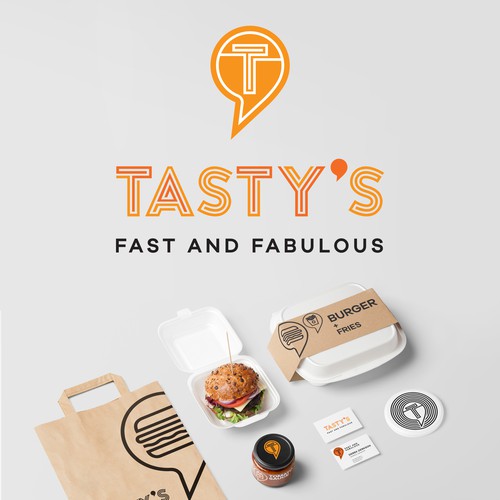 Tasty's fast food identity concept