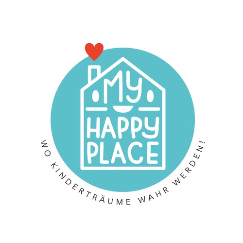 My Happy place logo design