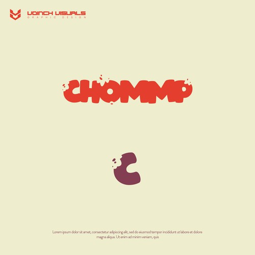 Logo concept for Chommp