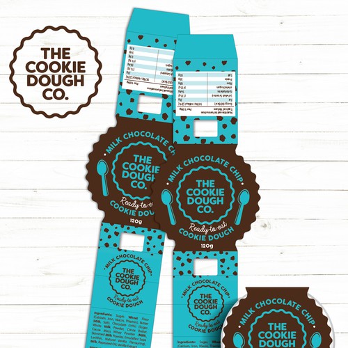 The Cookie Dough Co. sleeve design