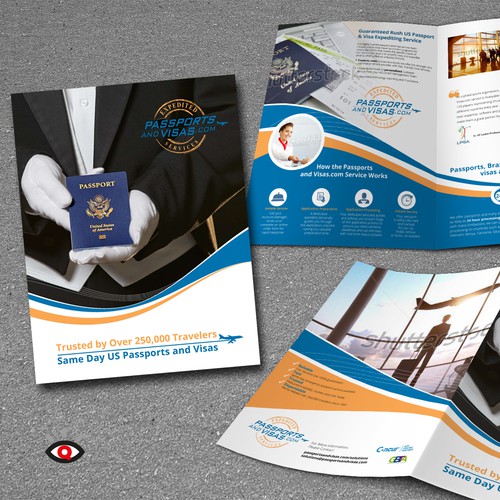 Brochure for International Travel Company