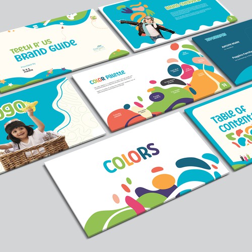 Teeth R Us children dentistry brand guidline