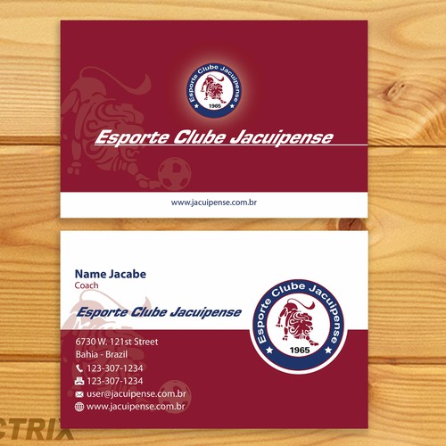business card for Esporte Clube Jacuipense