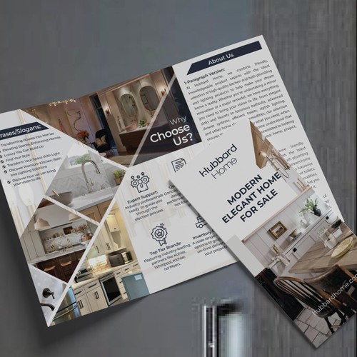 Luxurious tri-fold