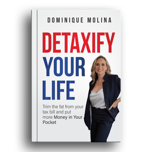 Book Cover Design Concept for "Detaxify your life""