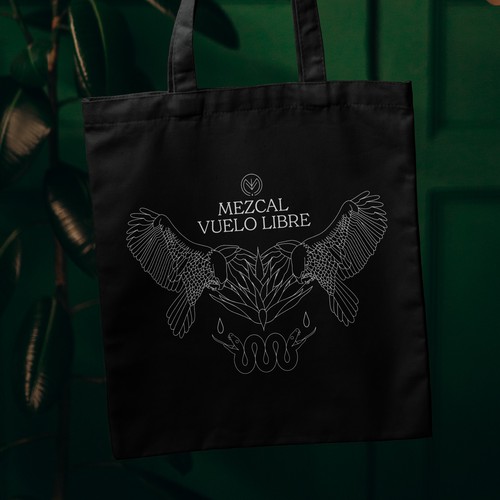 Branding work for a mezcal company.