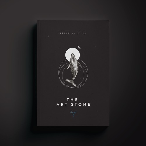 The Art Stone, a minimalist fantasy book cover.