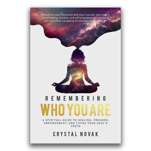 Book Cover Design Concept for "Remembering Who You Are"