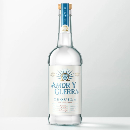 Label design for Tequila
