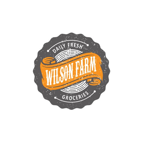 Rustic Logo for Wilson Farm