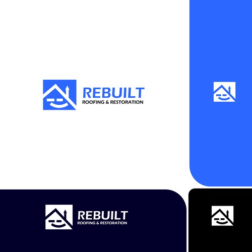 constractoin logo design for Rebuilt