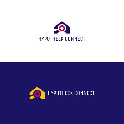 Minimalist Playful Logo for HYPOTHEEK CONNECT