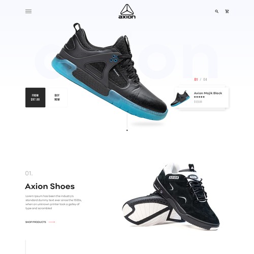 Ecommerce for footwear 