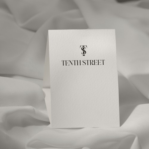 Elegante logo concept for a fashion company