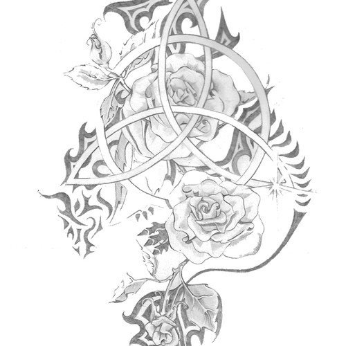 Create a logo to represent a British dragon-shifter clan!