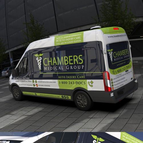 Van wrap - medical group