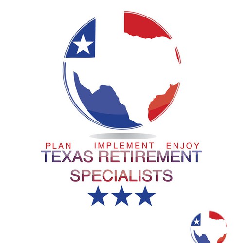 Create the next logo for Texas Retirement Specialists