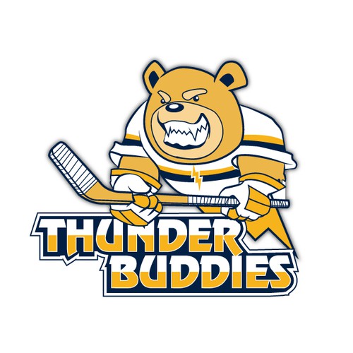Thunder Buddies Hockey Team needs a new logo