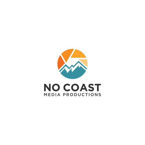 Bold logo design for No Coast Media Productions