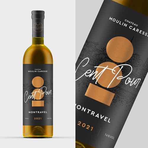 Wine Bottle Label Design