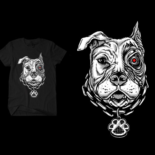Terminator Dog T-shirt