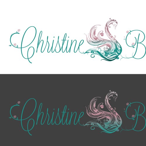 Create a whimsical, eye-catching logo for Christine Barker