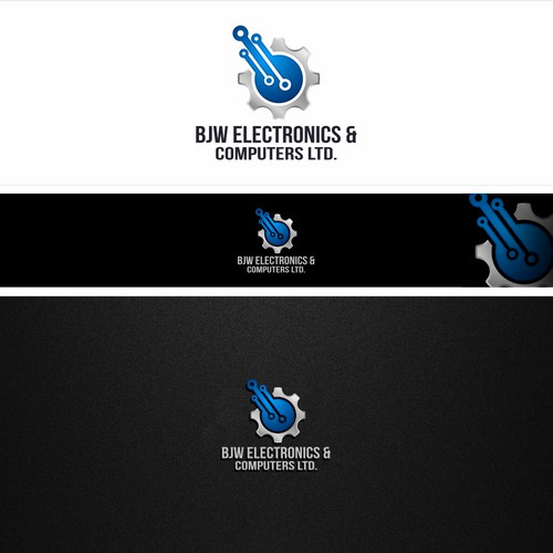 Bold logo for BJW electronics