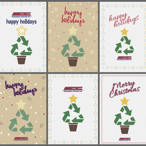 Christmas/Winter Card Covers 