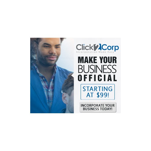 Banner ad for Click2Corp 