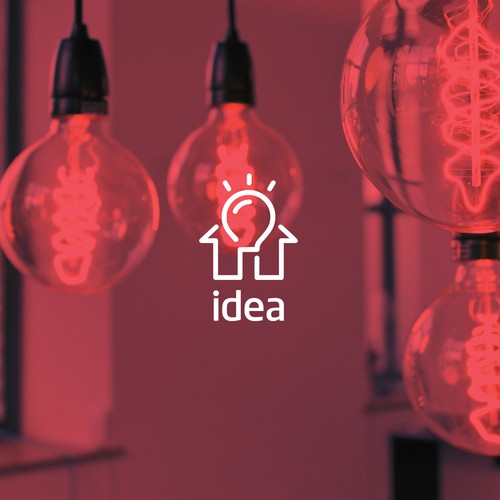 Logo proposal for a smart home company.