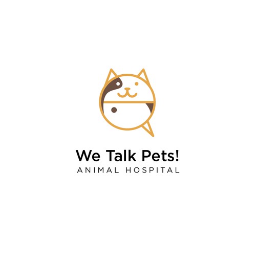 Logo for Animal Hospital. 