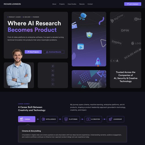 Personal Portfolio Home Page