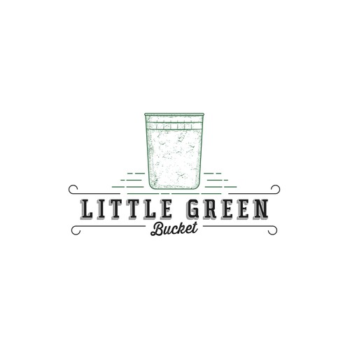 rustic and/or minimalist logo for a boutique composting service