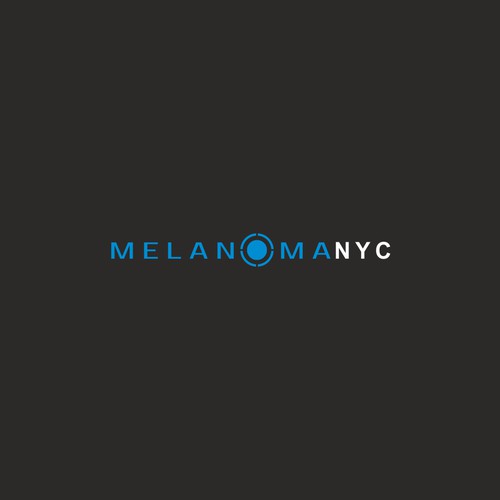 The logo design for Melanoma NYC medical and surgical