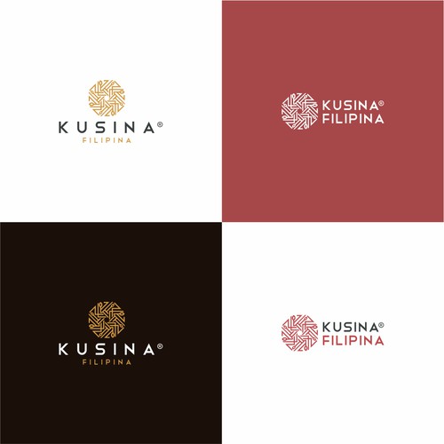 Elegant Logo For Kusina Filipina