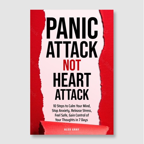 Panic Attack Not Heart Attack – Mental Health Self-Help Cover