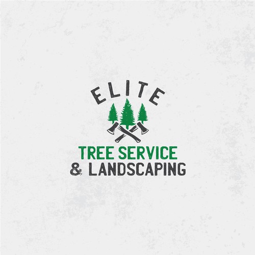 Tree removal and Landscaping Logo design