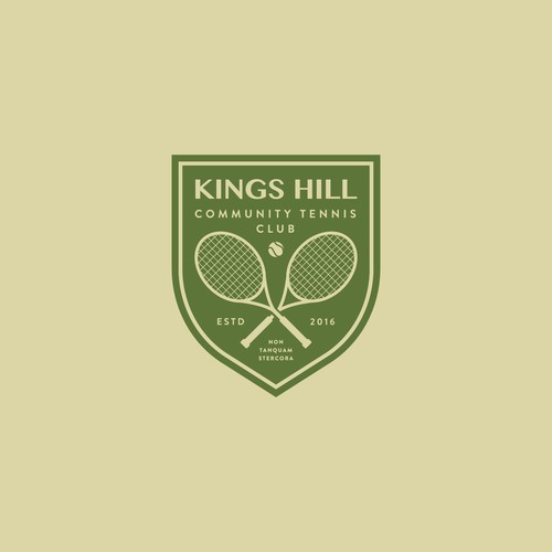 Crest Design for Kings Hill Community Tennis Club