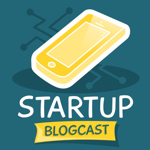 Create cover art for new podcast about startups and technology!