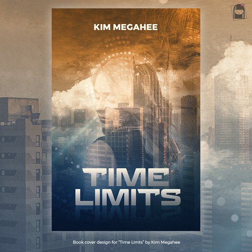 Book cover design for a fiction book