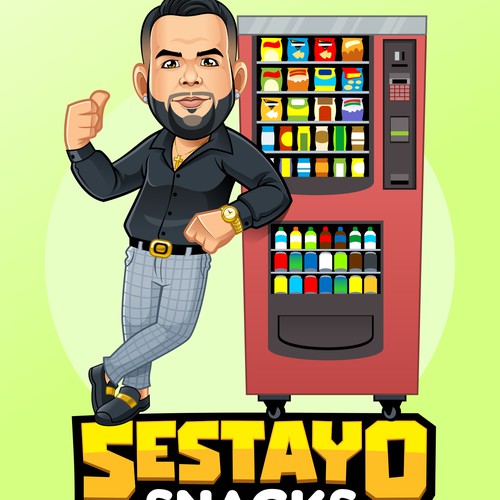 Sestayo Snacks Mascot and Logo Design